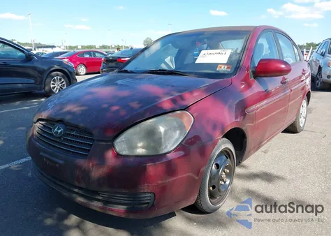 2009 Hyundai Accent Gls z USA, uszkodzony, nr VIN KMHCN46C29U311230